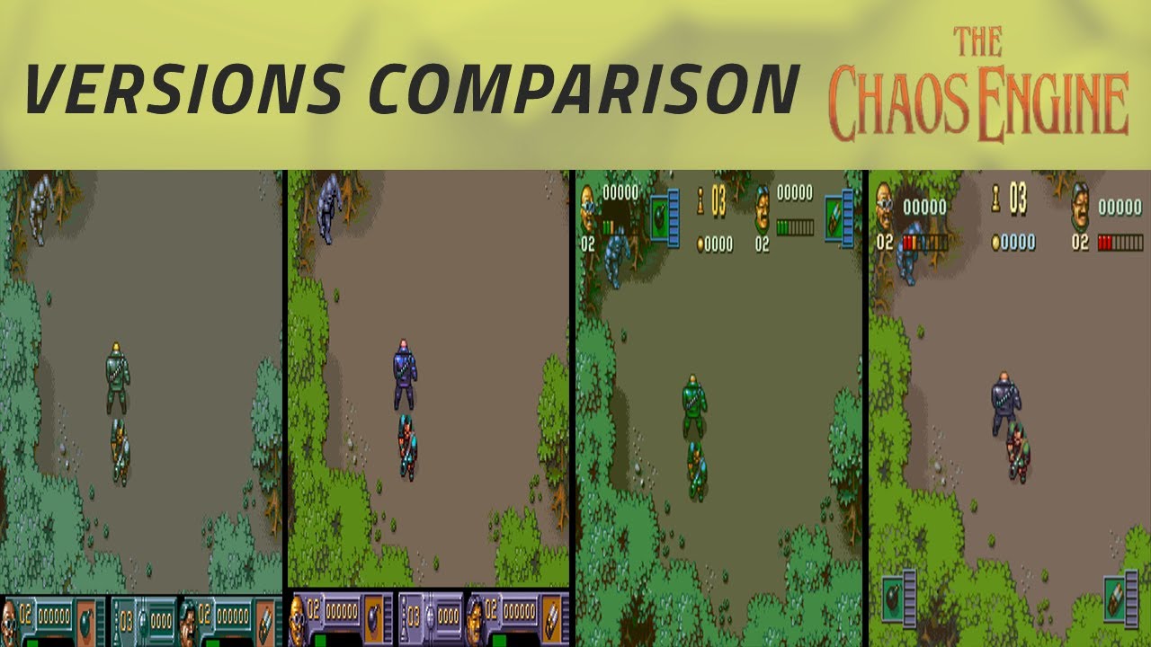 The Chaos Engine -Versions Comparison- Amiga, CD32, Atari ST, MS-DOS and much more!