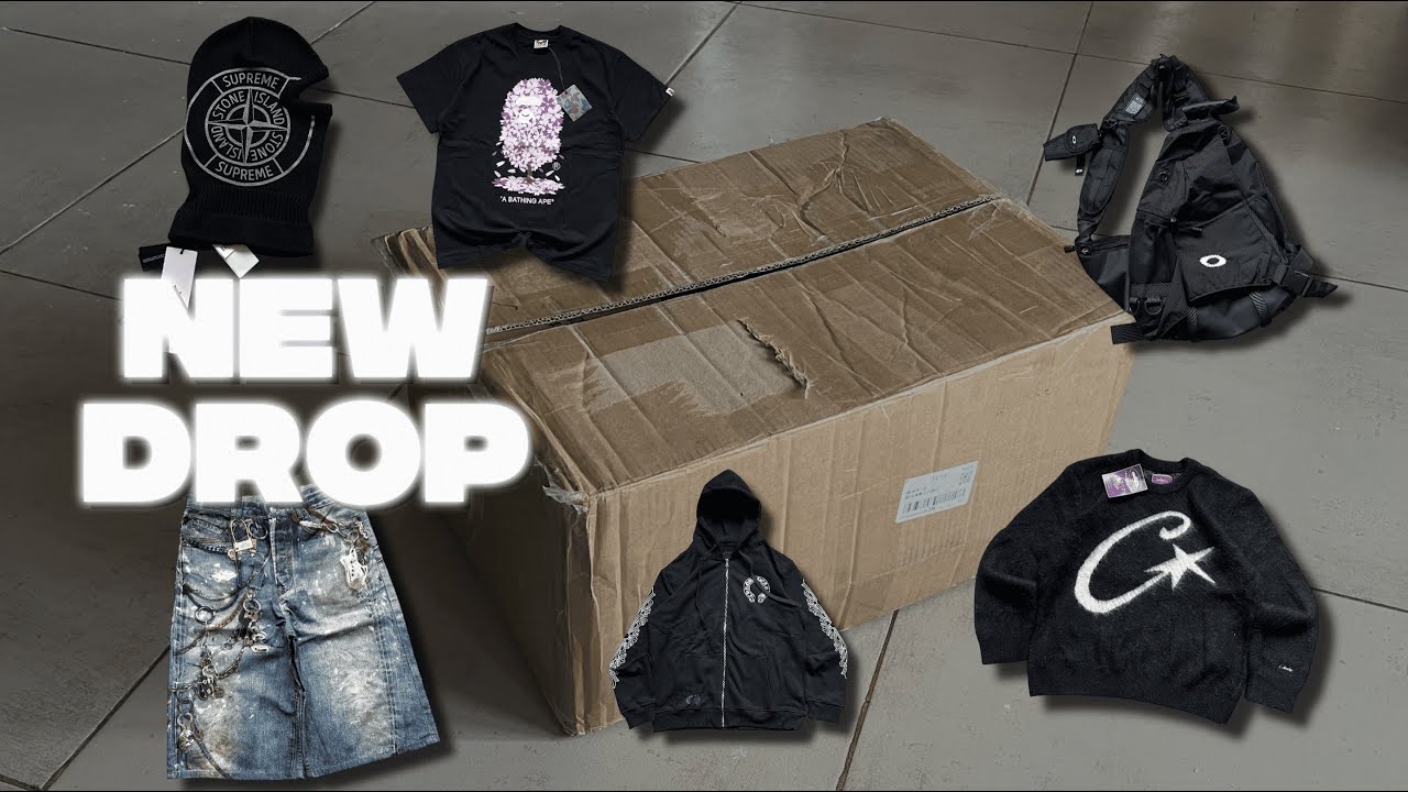 Unboxing del DROP más EPICO de mi marca de ropa: Corteiz, Chrome Hearts, Rick Owens y MÁS!