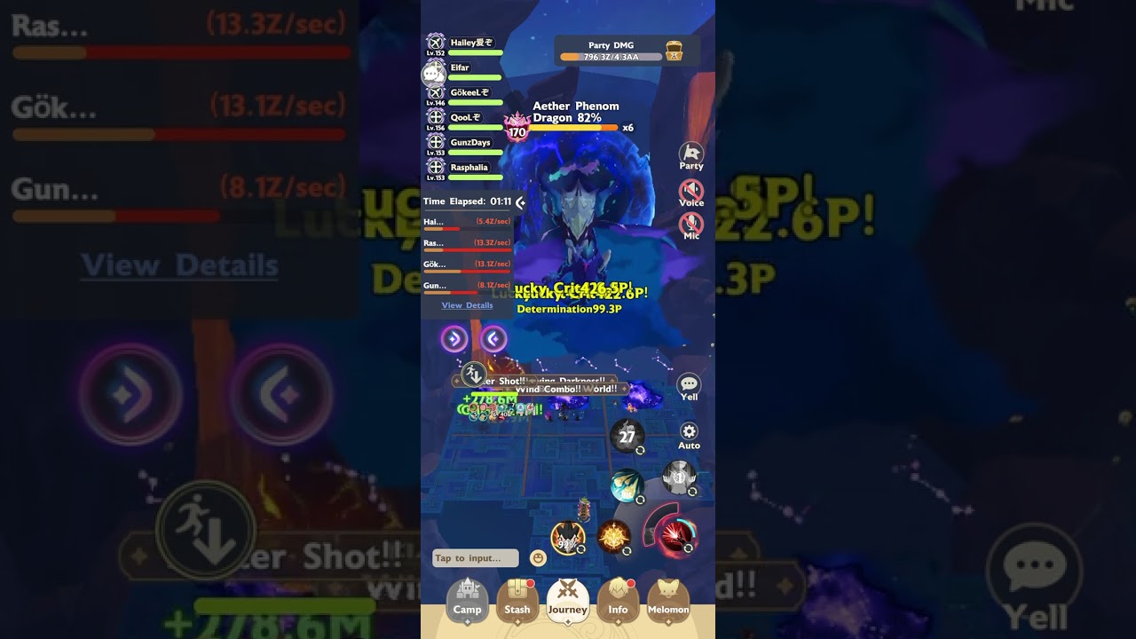 Go Go Muffin Aether Phenom Dragon Best Manual Rotation 