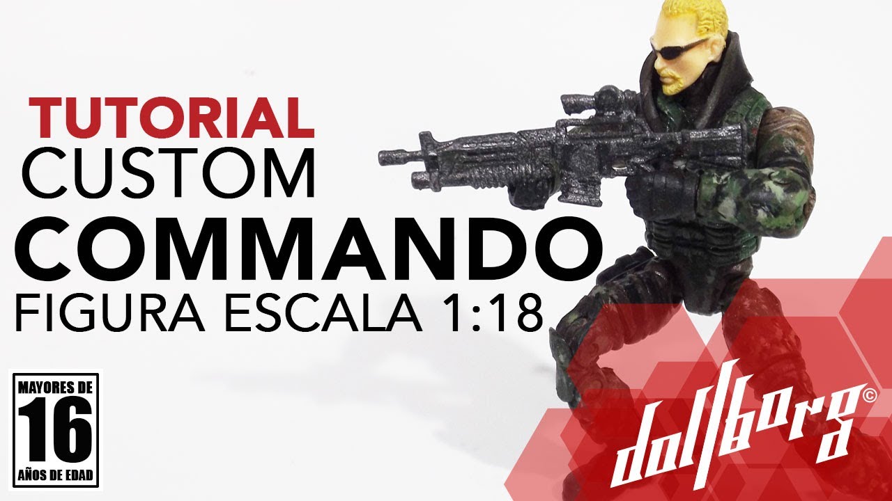 Custom Commando: Tutorial Usando Figuras The Corps! de Lanard