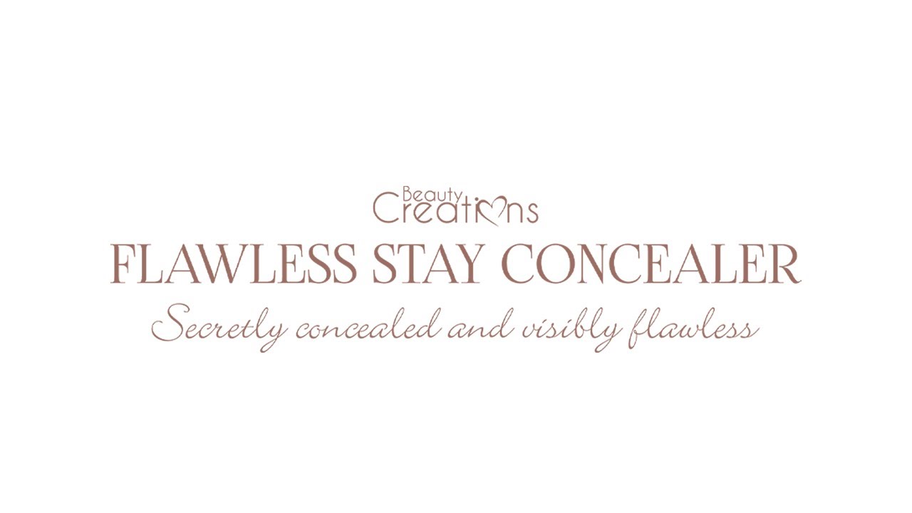 Flawless Stay Concealer- Secretly concealed and visibly flawless