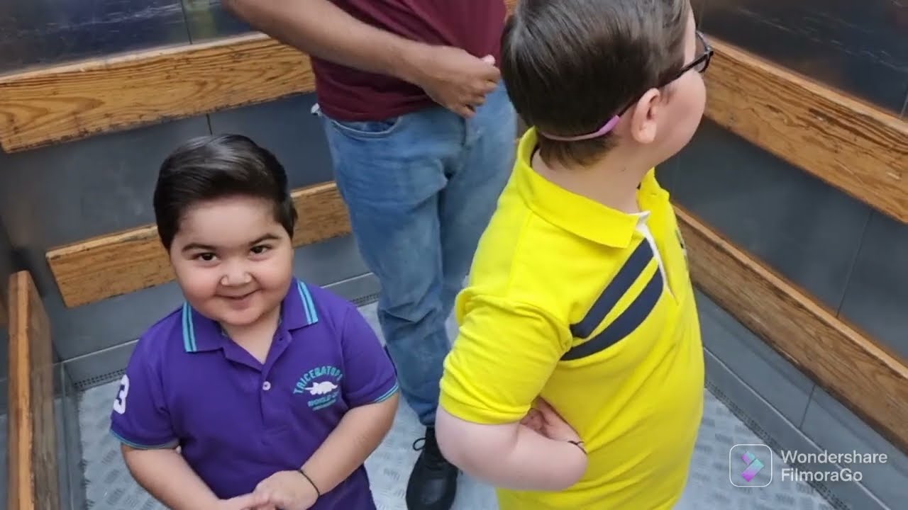 Cute Ahmad shah and His Brother's Fun factory Lahore Vlog PART 1