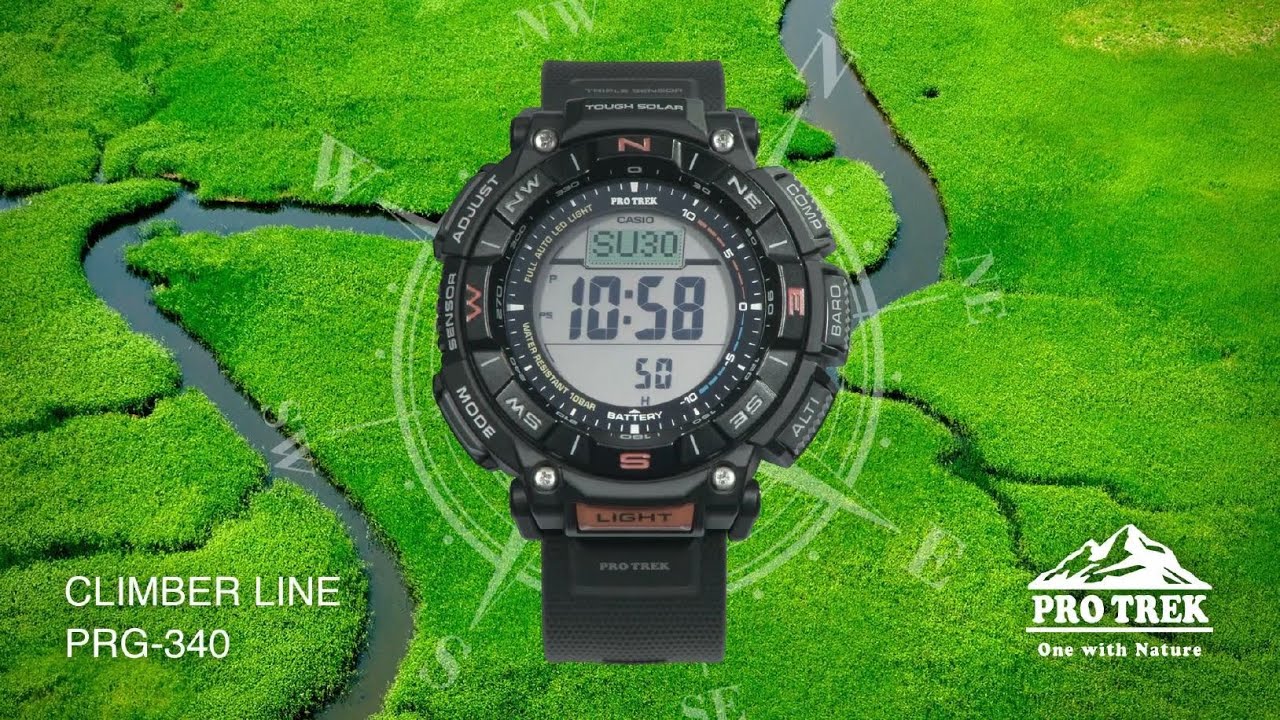 CLIMBER LINE PRG-340 : CASIO PRO TREK