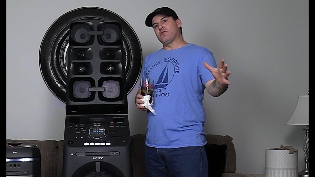 Демонстрация звука Sony MHC-V90W Muteki