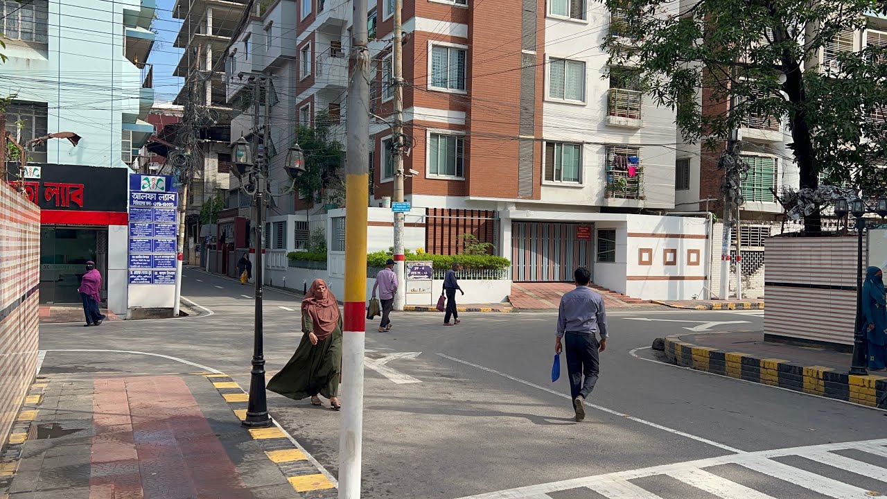 Bangladeshi Residential Area || Chandgoan Abashik Walking Tour 2023
