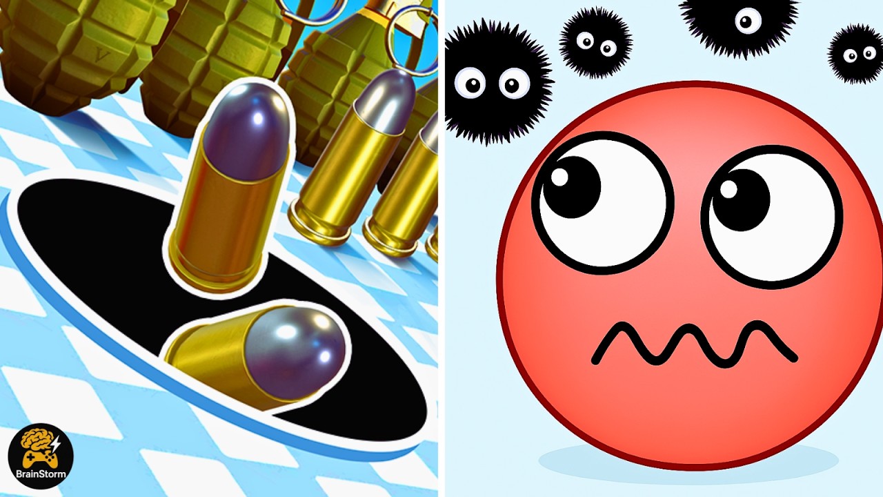 Attack Hole vs Hide Ball | Max Gameplay |  BrainStorm