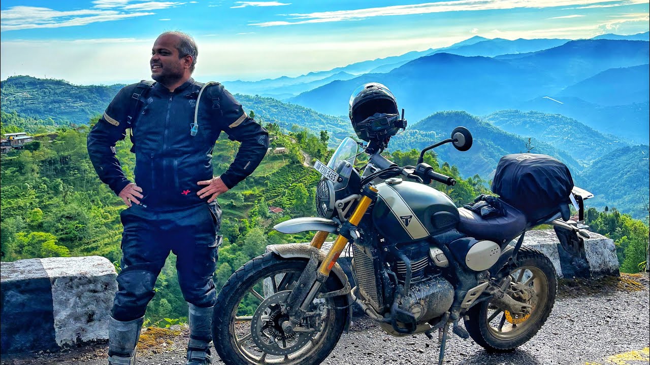 Part 3 - Tawang to Bumla Pass CHINA Border on Triumph Scrambler 400x