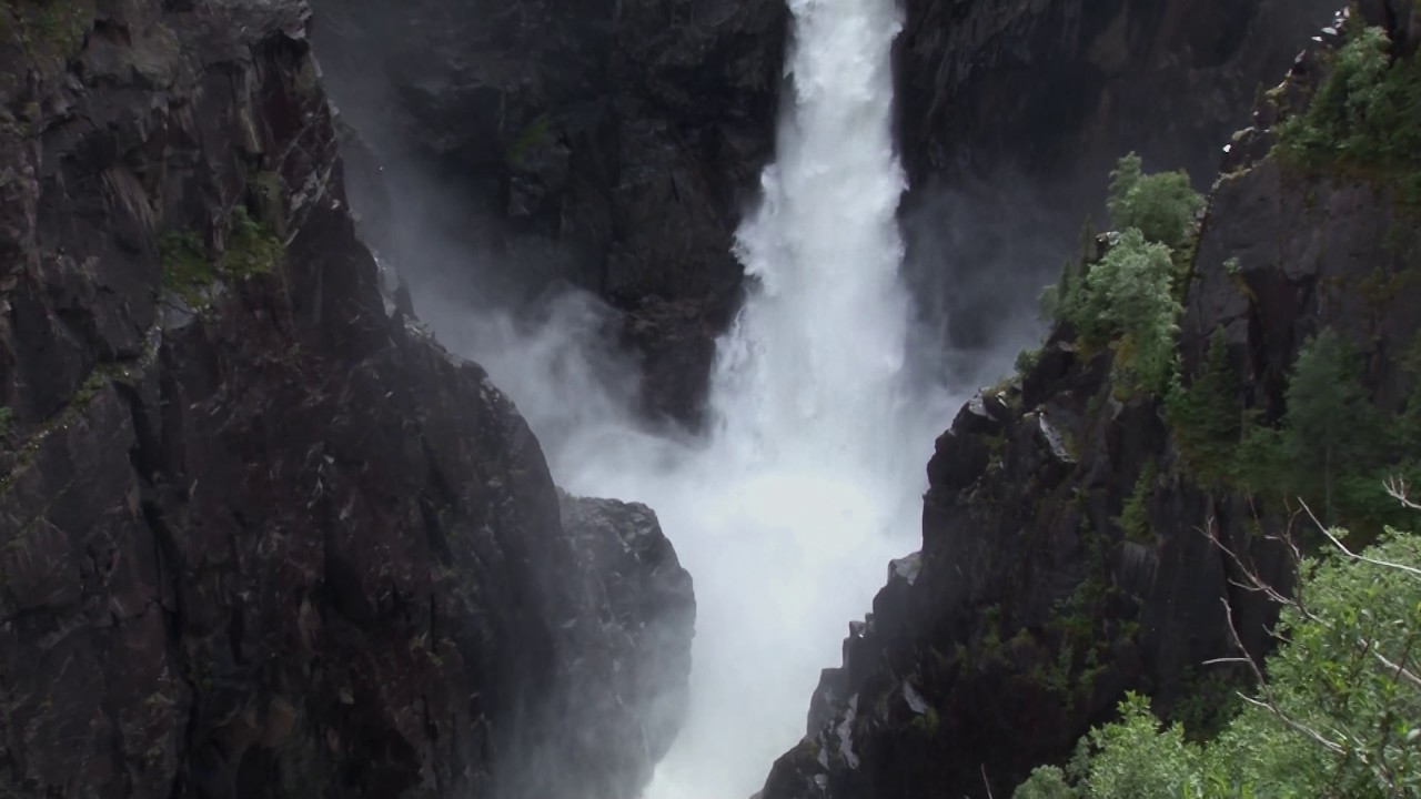 Beautiful Norway - Rjukanfossen slippes opp for Marispelet