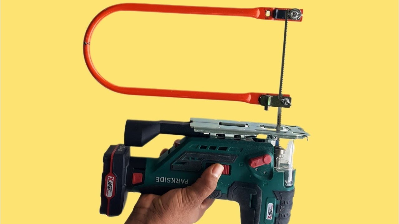 jigsaw and tricks // IDEAS TO COMPLETE YOUR PROJECTS AMAZING/MAKING A SCROLL SAW MACHINE