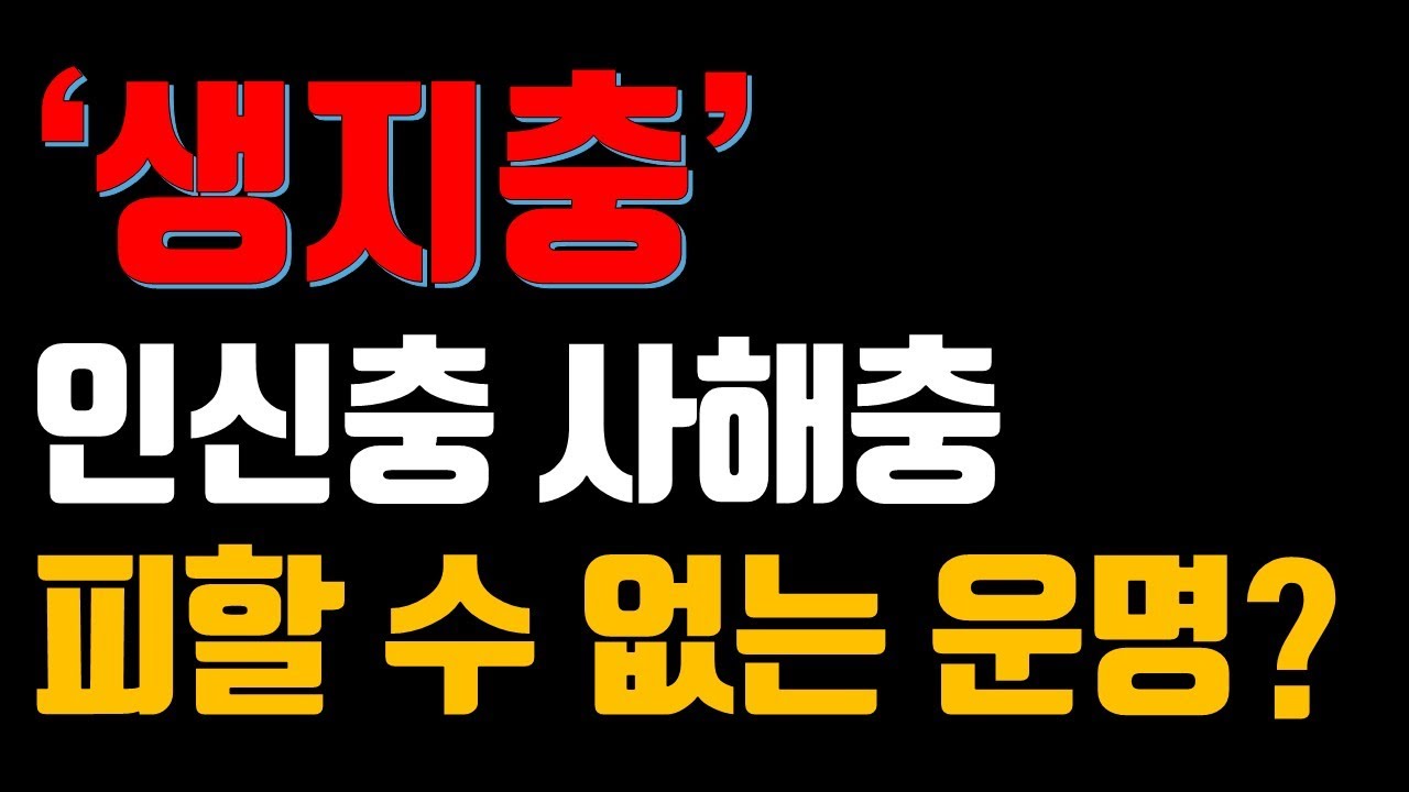 내 사주에 '인신충' or '사해충' 있다면? 피할 수 없는 운명의 소용돌이!