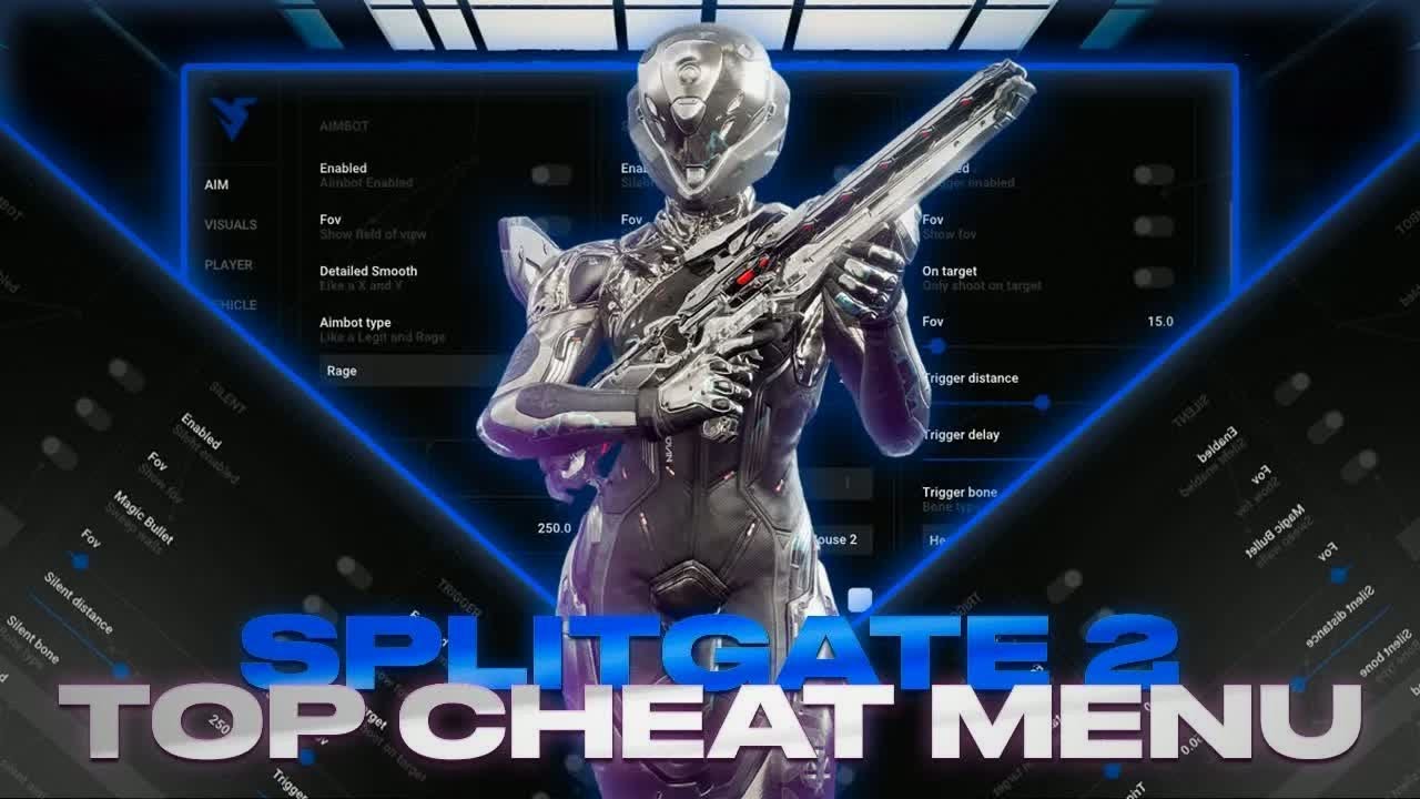 Splitgate 2 - TOP Cheat Menu | Greated Hacks For SG2 | Aim, Esp & Many | FREE 2026
