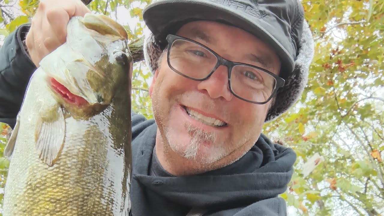 Big Bass From The River Bank!!