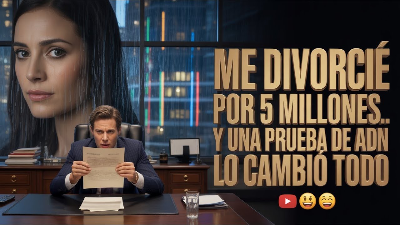 Finalicé el divorcio por 5 millones de dólares, y luego una prueba de ADN durante nuestro matrimonio