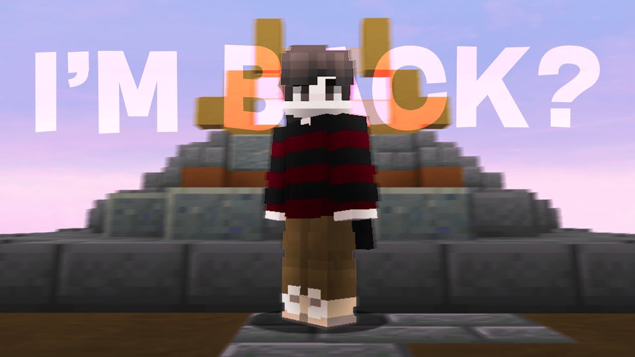 I'M BACK? MINECRAFT ANIMATIONS?