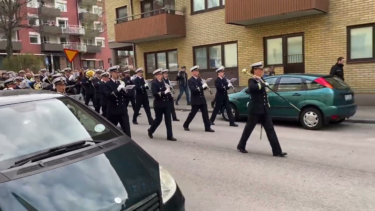 Marinens musikkår - Första Majrevelj 2023