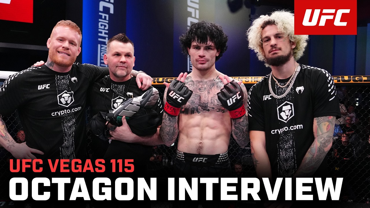 Интервью Томми Макмиллена в октагоне | UFC Vegas 115