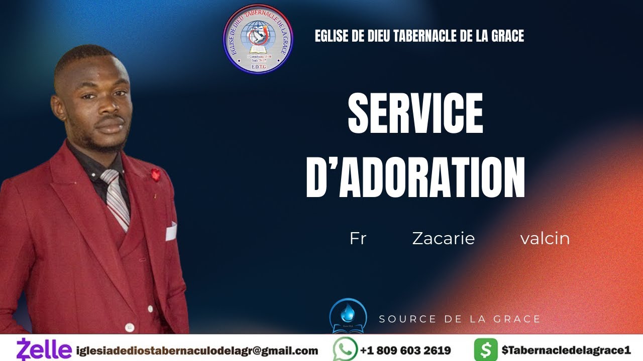 Service d'adoration Dim Soire 25janv 2026 Eglise de Dieu Tabernacle de la Grace Au Cap-Haitien