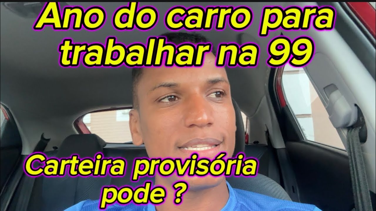 Como fazer o cadastro na 99 motorista qual ano do carro que aceita na 99pop #99pop #99motorista