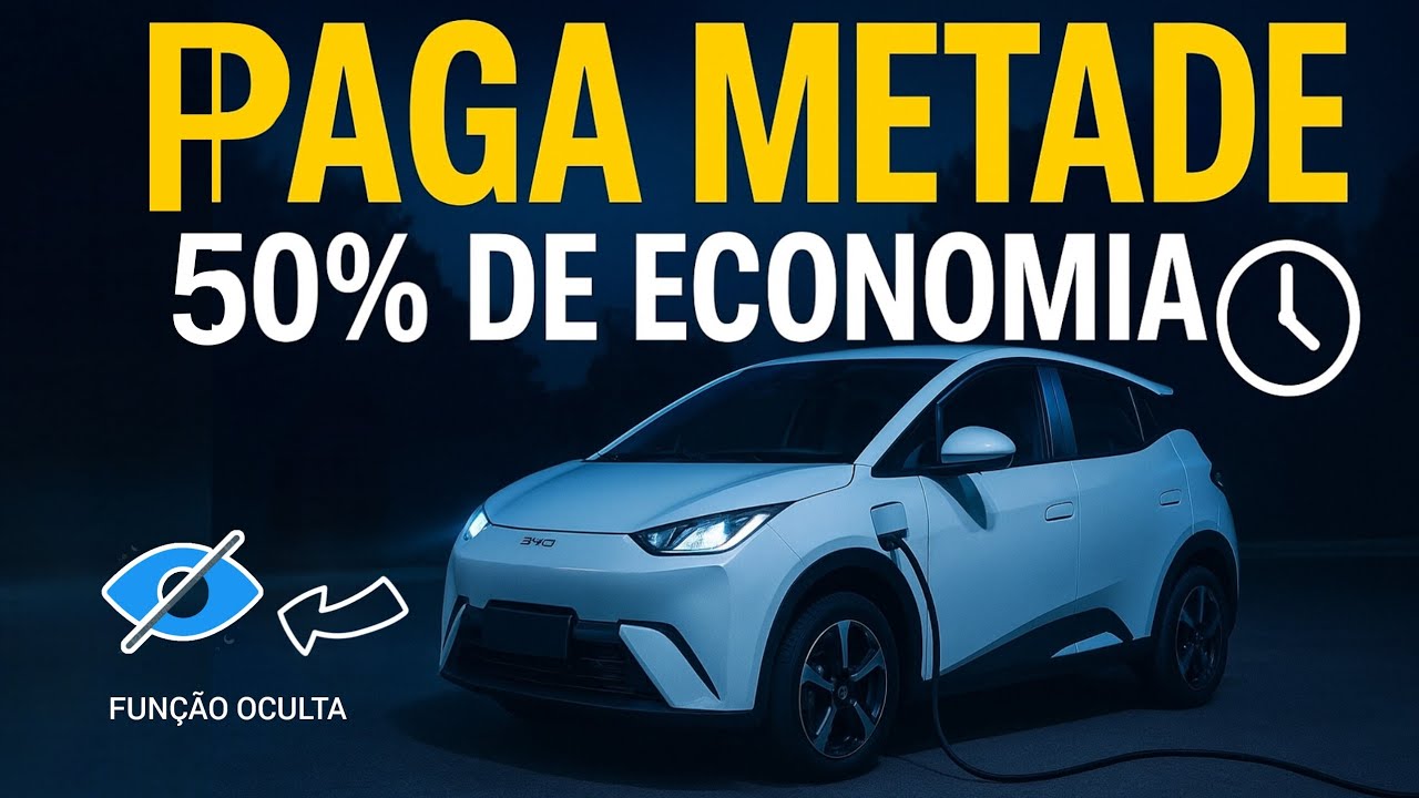 ESSA FUNÇÃO OCULTA NO BYD DOLPHIN MINI PODE GERAR 50% DE ECONOMIA NA SUA CONTA