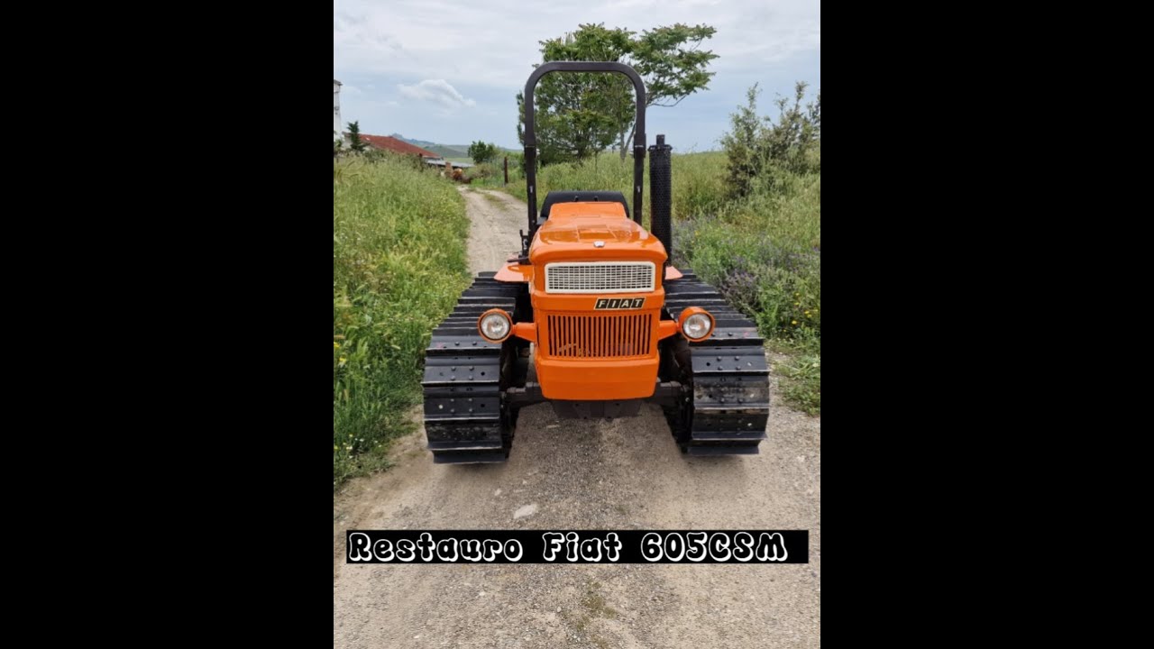 Restauro Fiat 605 CSM