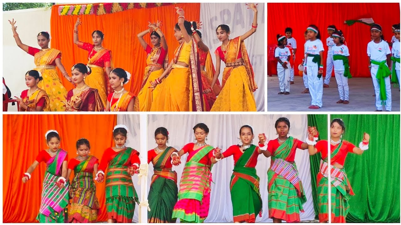 Welcome Song & Petrotic Dance 🇮🇳🥰 Performance II DAV ISPAT PUBLIC SCHOOL SEC-12E BOKARO 