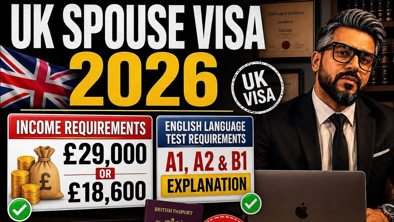 Spouse Visa UK 2026 Latest Update | &pound;29,000 Salary Rule Explained  #ukimmigrationupdate #uknews 
