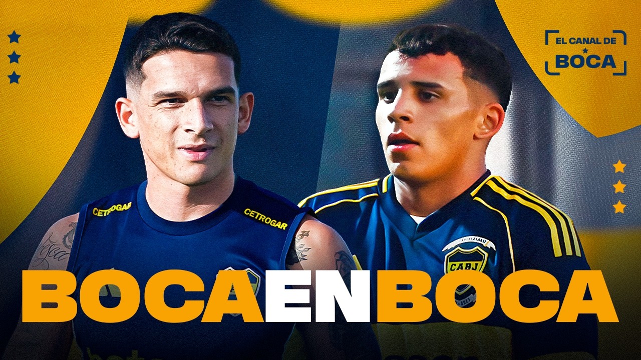 EN VIVO desde BOCA PREDIO con la PRÁCTICA y NOVEDADES | EL CANAL DE BOCA