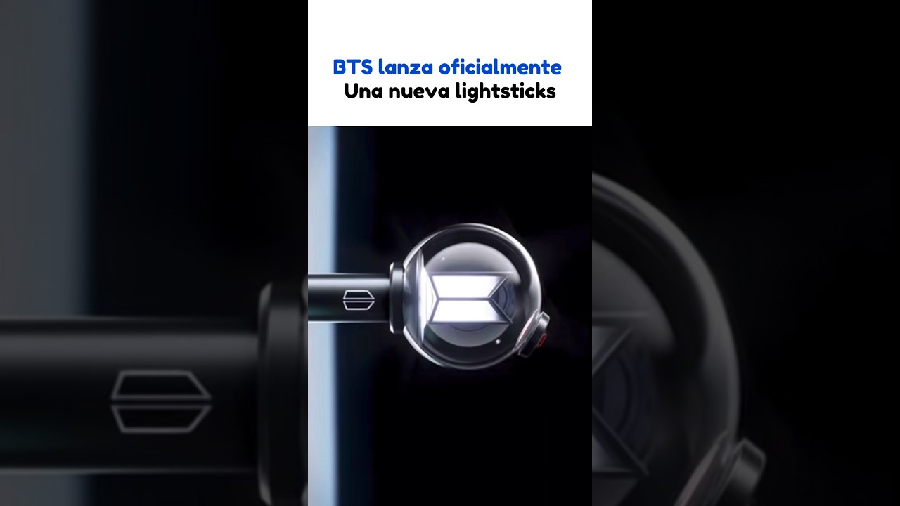 Bts lanza oficialmente nueva lightsticks #bts #short