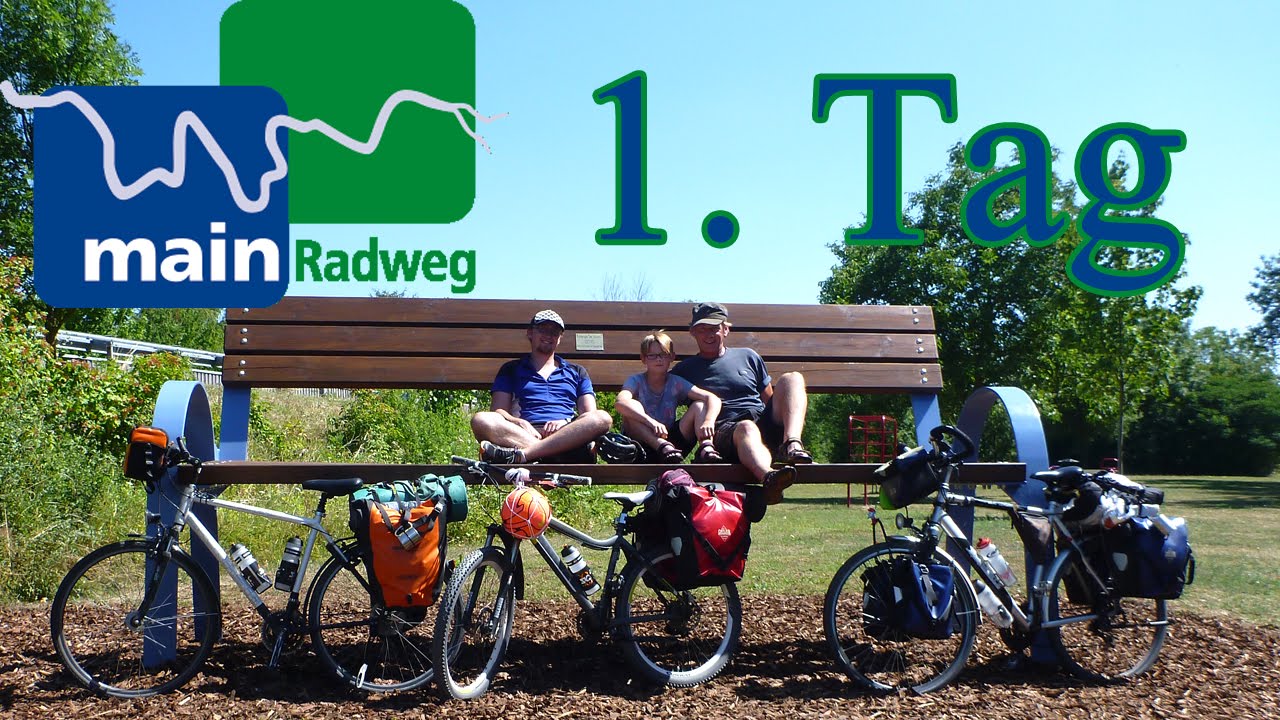 MainRadweg 1. Tag