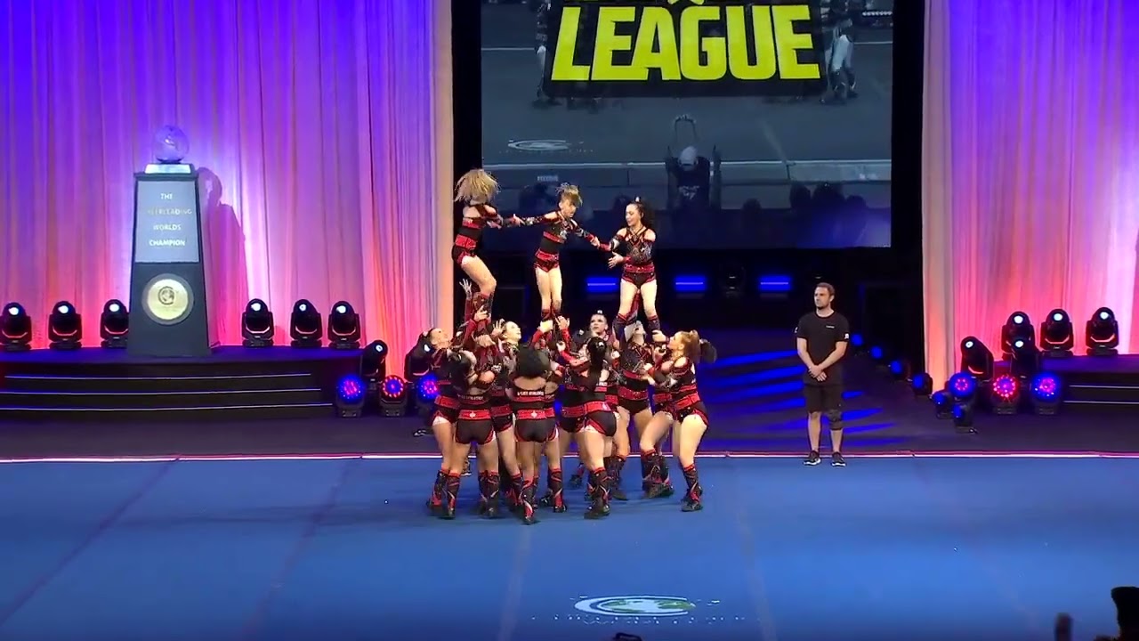 A-List Athletics - Glamour Girls in Finals at The Cheerleading Worlds 2023