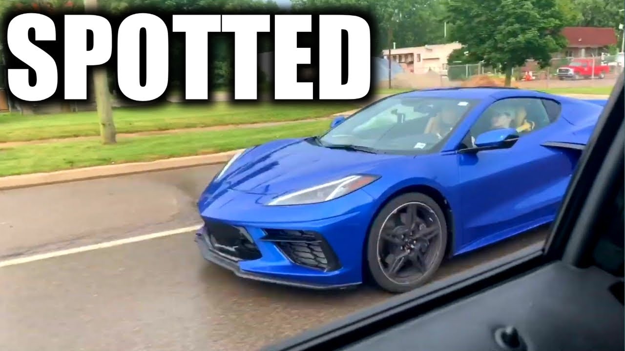 C8 Mid Engine Corvette Spotted In The Wild No Camo