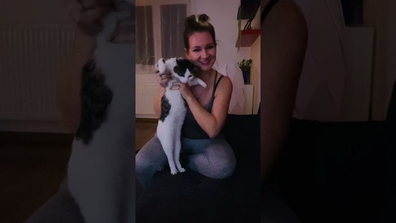 Srandičky, srandičky na&scaron;&iacute; Kouliny 🤩🤩🐈 #podol&aacute;ci #rodina #kočka #sranda