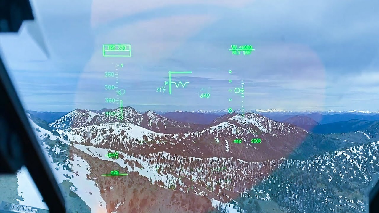 C-17 Globemaster III, Low Level Flight Through Cascade Mountains