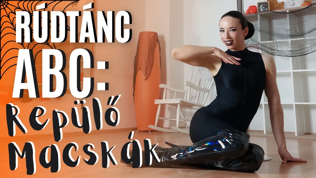 RÚDTÁNC ABC: Repülő Macska Variációk | Heuréka Halloween | Kezdő Rúdtánc | Pole Dance Tutorial