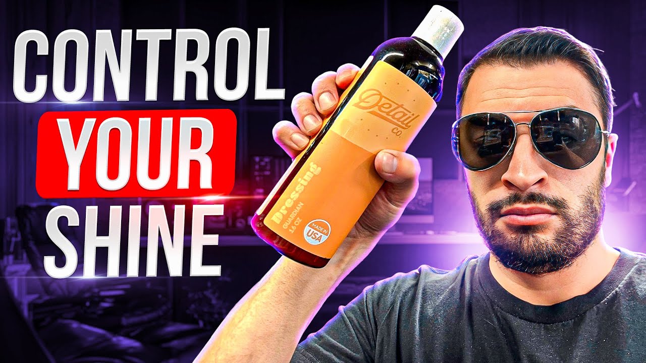Control Your Shine w/ Detail Co. Guardian Tire & Trim Dressing!