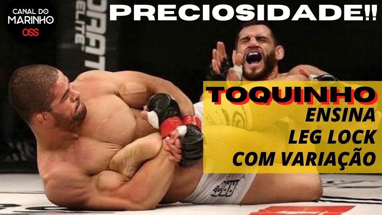 Toquinho ensina chaves de perna e panturrilha! Exclusivo.