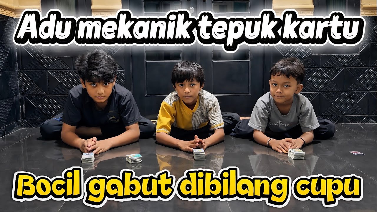 ADU MEKANIK MEMANAS 🔥 TEPUK KARTU SULTAN RAMA MUL DAFFA MEMANTAU