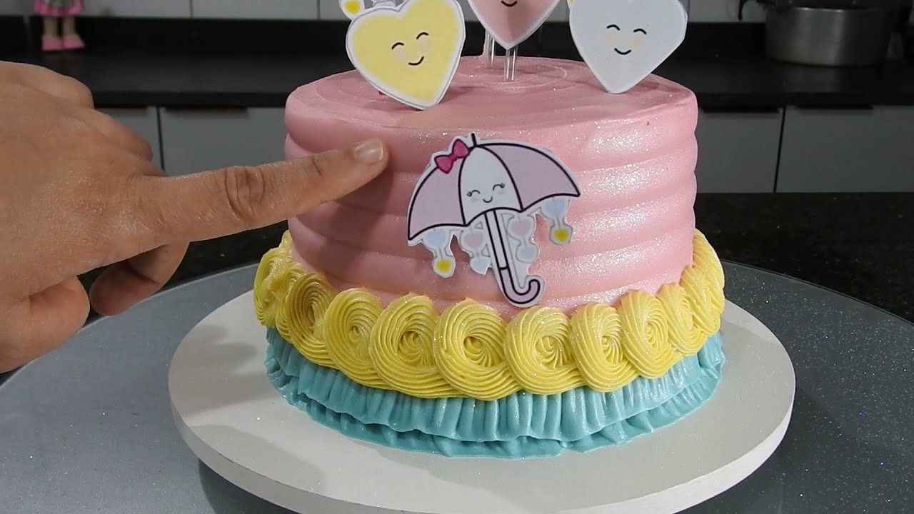 COBERTURA E DECORAÇAO COM GANACHE CHOCOLATE  NOBRE