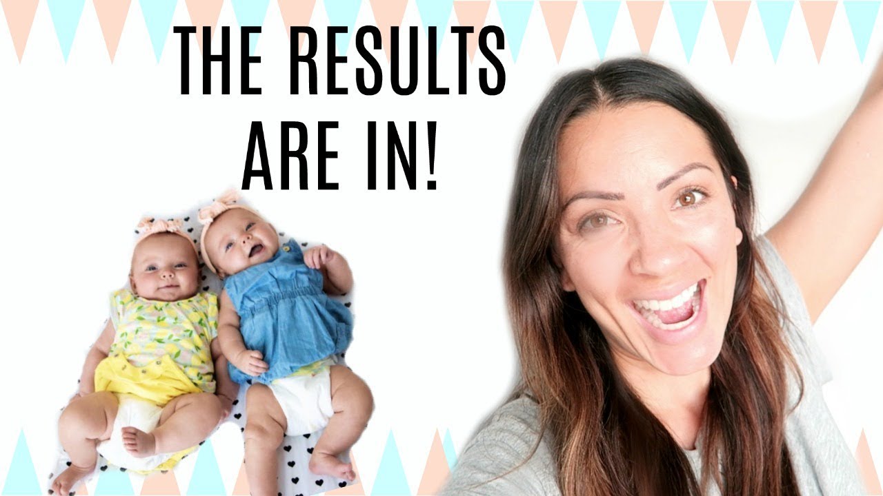THE RESULTS ARE IN! ARE OUR TWIN GIRLS FRATERNAL OR IDENTICAL?