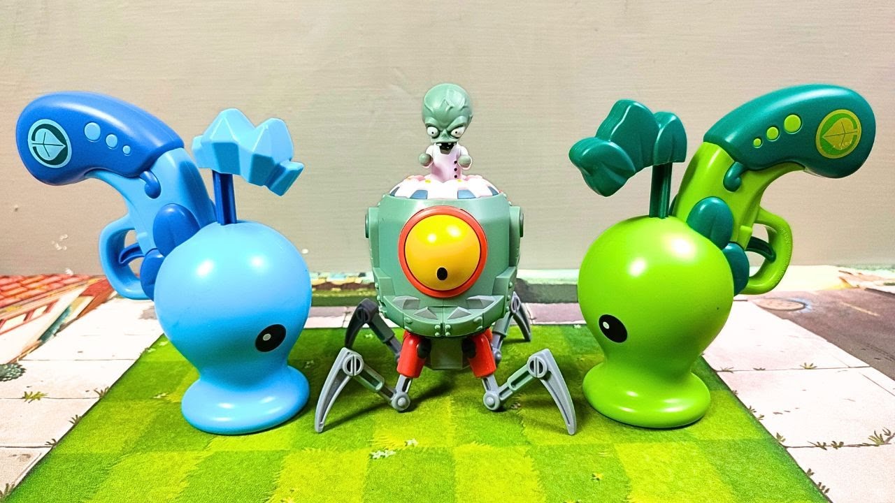 PLANTS VS ZOMBIES Toys | ASMR : Discovering the Rarest Plants vs. Zombies Collectible Toy Edition