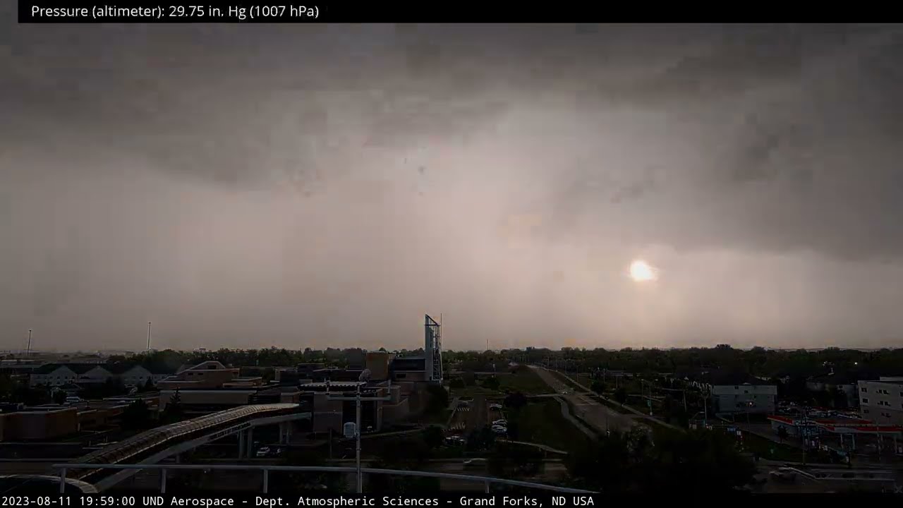 Scattered showers - 11 August 2023