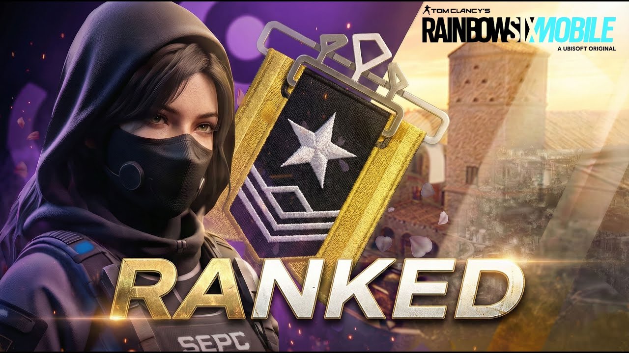 JOGANDO RANKED COM TIME ALEATÓRIO - RAINBOW SIX MOBILE