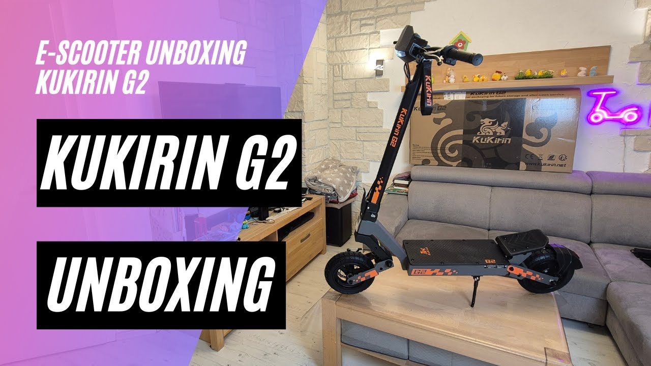 🛴 KuKirin G2 🎁 Unboxing (48V; 15,6AH; 800W)