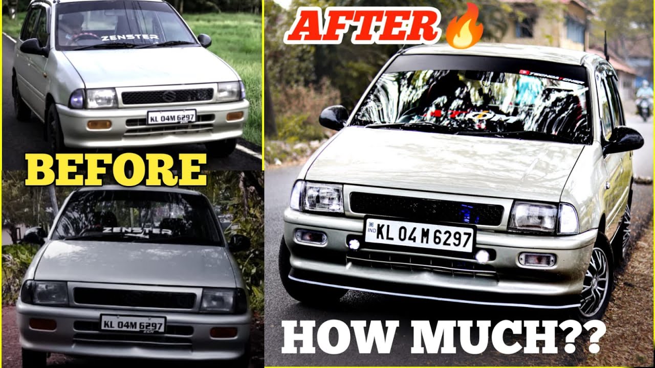ഒടുക്കത്തെ change/ Fully Modified Maruthi Zen / Modified Zen / Maruthi Zen / Zen fully modified