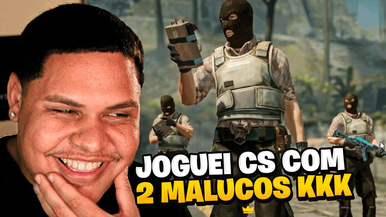NÃO DA PRA JOGAR CS COM ESSES CARA KKKK - JMDECK JOGANDO COUNTER STRIKE 2