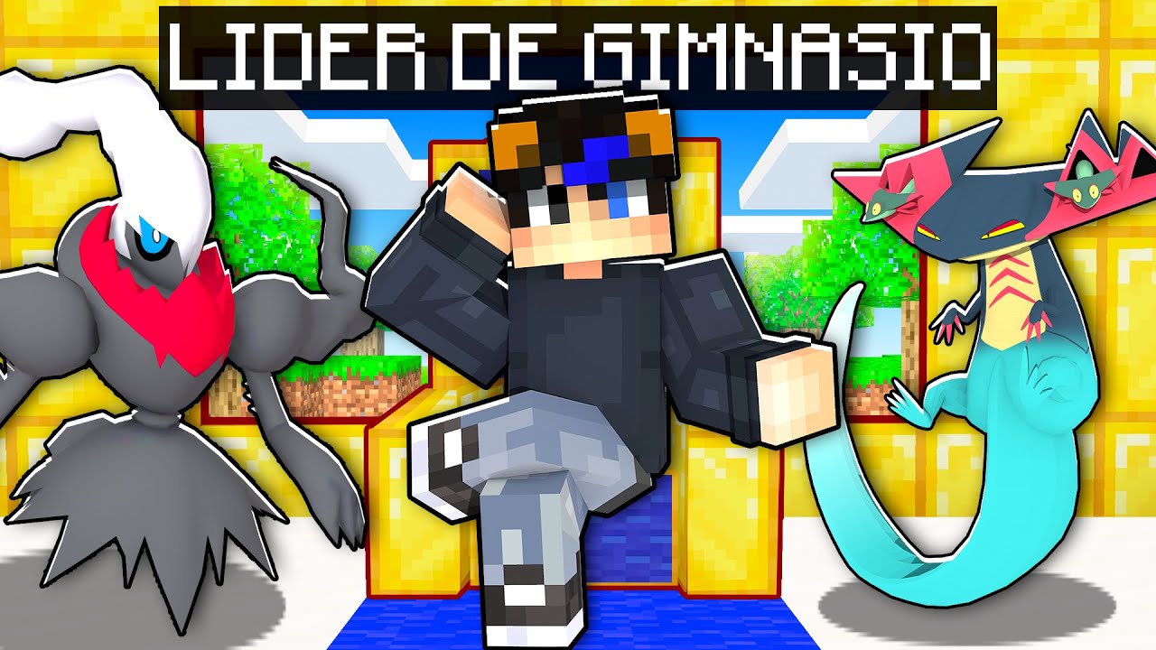 As&iacute; Me Convert&iacute; en LIDER DE GIMNASIO POK&Eacute;MON en Minecraft!