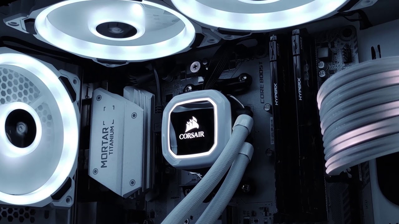Corsair 465X White Build Project
