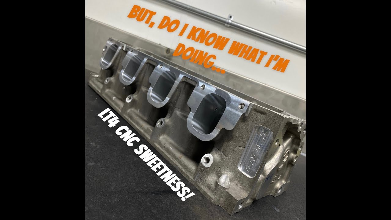 SIZE MATTERS... CNC Porting LT4 Cylinder Heads!!!