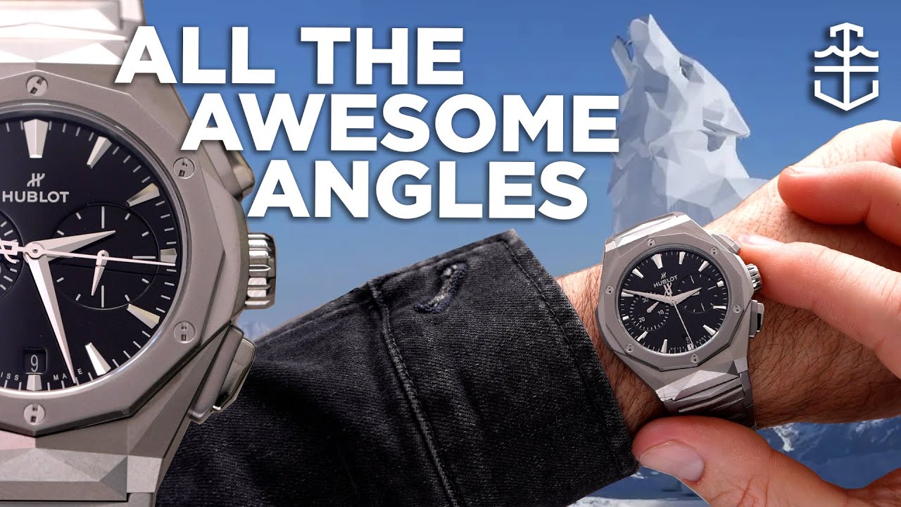 Hublot's faceted Chronograph Orlinski Titanium