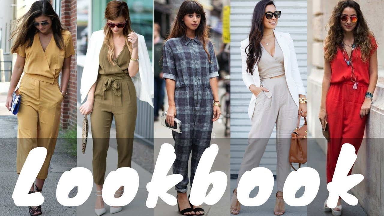 Latest Jumpsuit Dresses Outfit Ideas Trend for Spring 2018 | Spring Fashion Lookbook